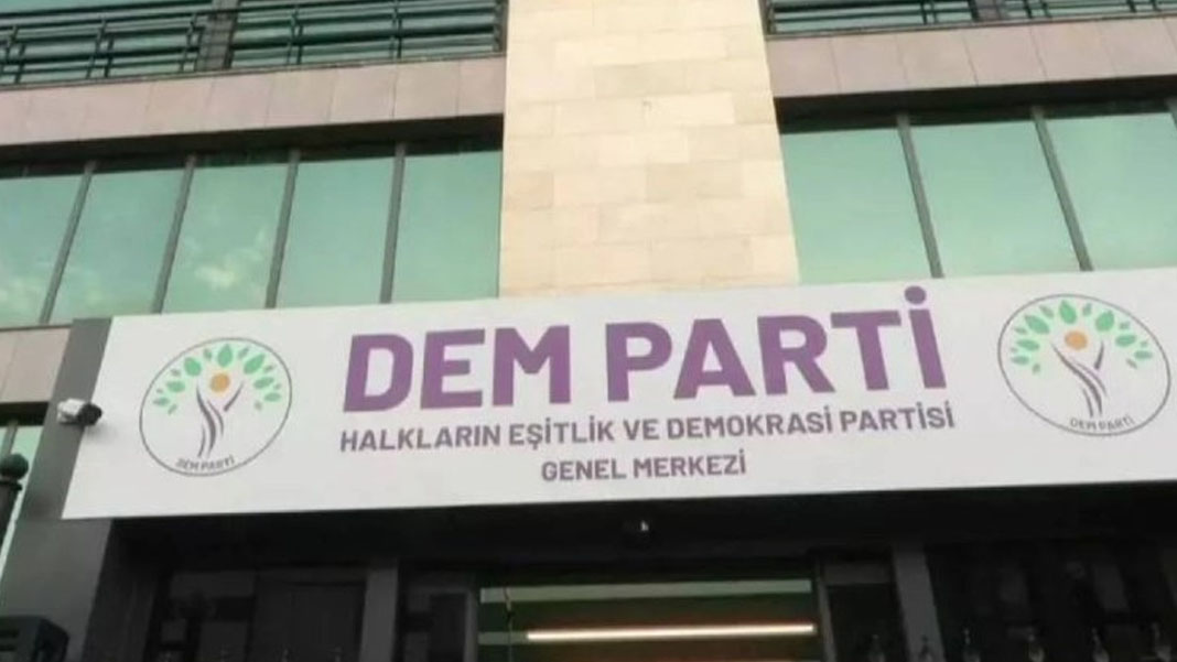 DEM'den yeni açıklama: Kimse bizden süreç karşıtlığı çıkaramaz