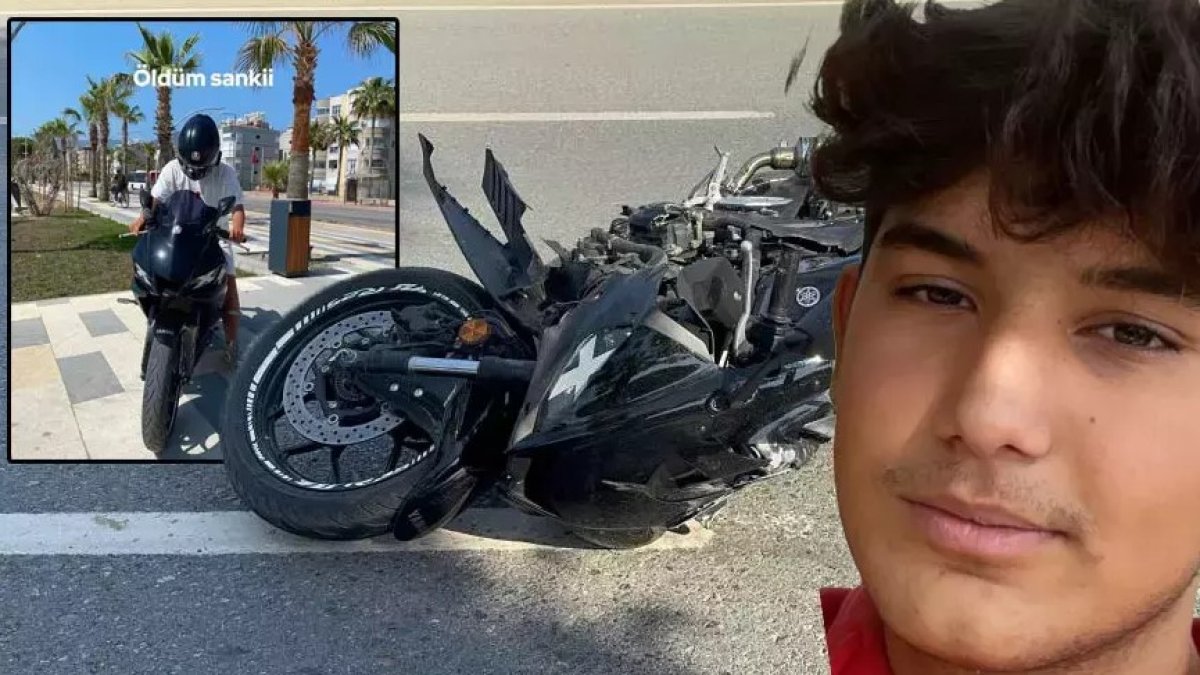 Antalya'da 'öldüm sanki' paylaşımı kaza sonrası gerçek oldu: 17 yaşındaki genç hayatını kaybetti
