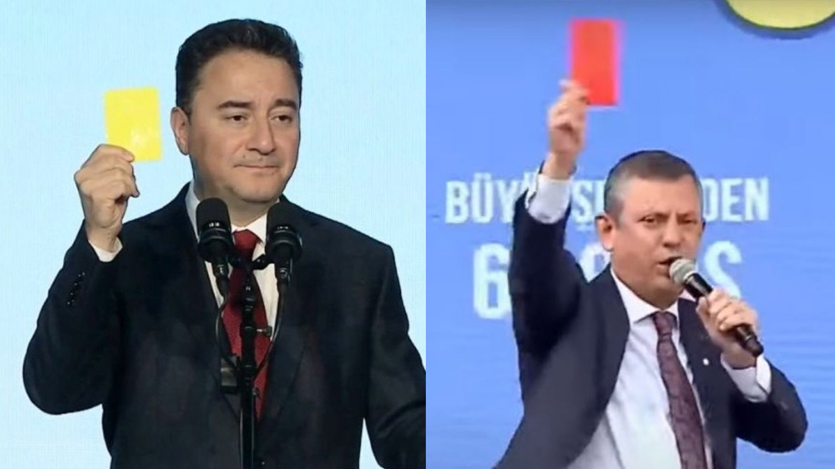 Kırmızı kart: DEVA başlattı, CHP kaptı