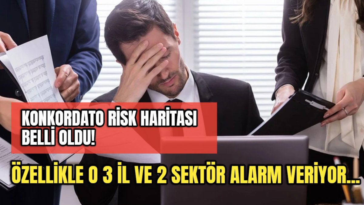O iki sektörle iş yapanlar dikkat! Konkordato alarmı verildi!