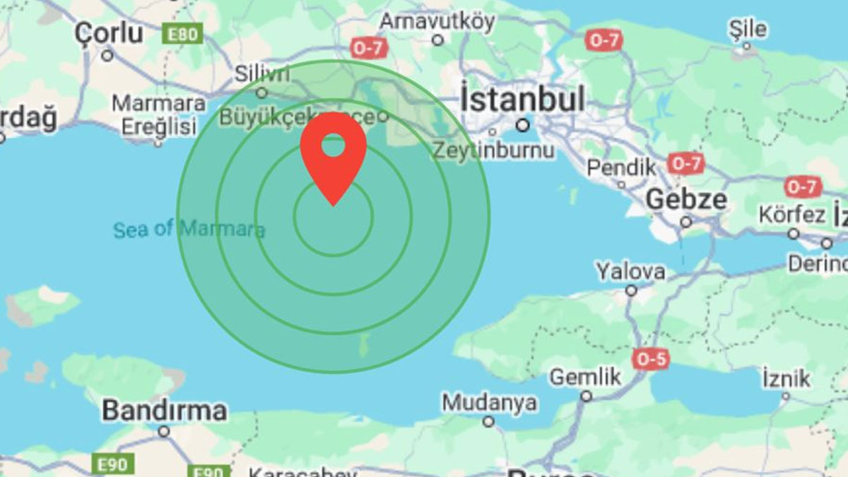 İstanbul'da deprem