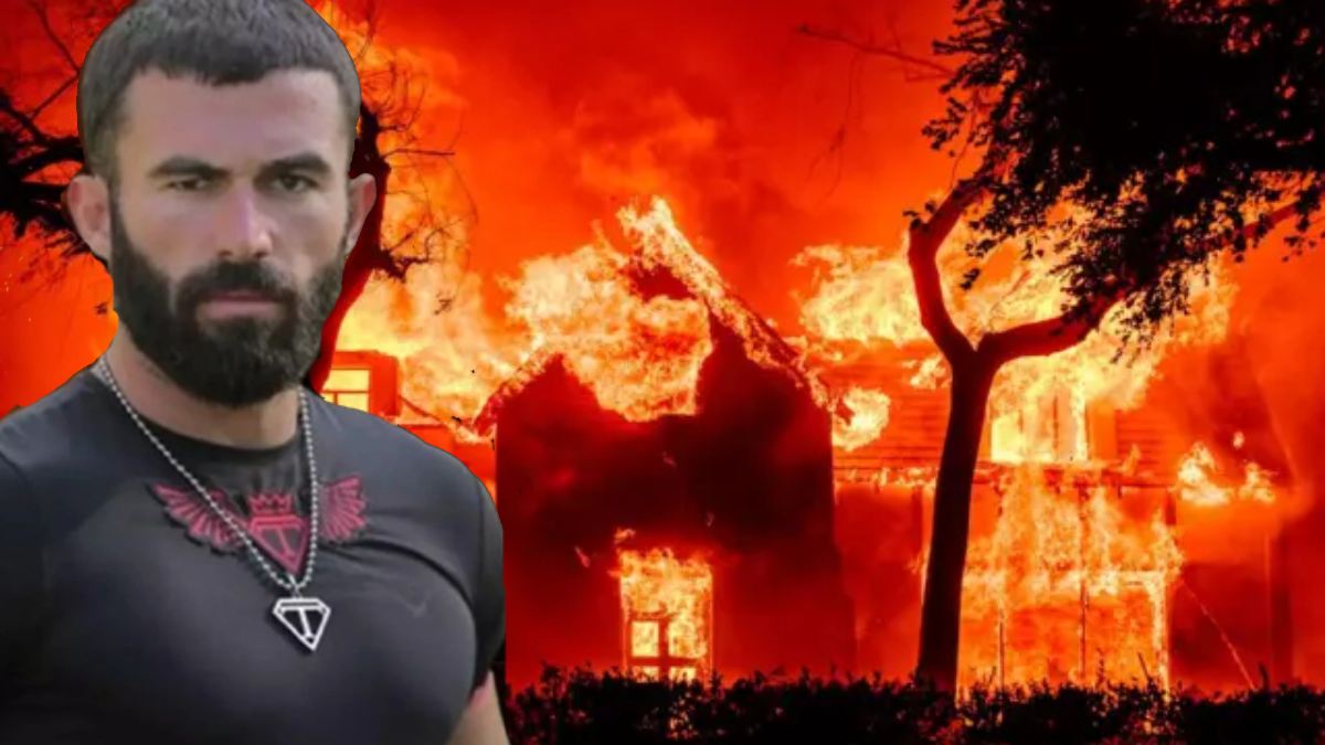 Survivor Turabi'nin neyi varsa kül oldu! Ağlayarak duyurdu: 'Bir sırt çantam bir giysimden başka bir şey kalmadı'