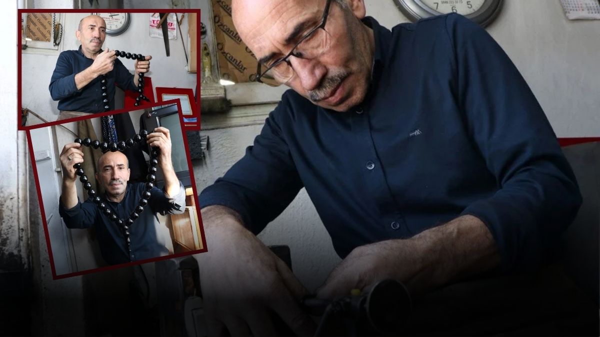 Yıllarca toprak altında sakladığı taşlardan yaptı! Büyüklüğünü gören hayrete düşüyor: Fiyatı 400 Bin lira