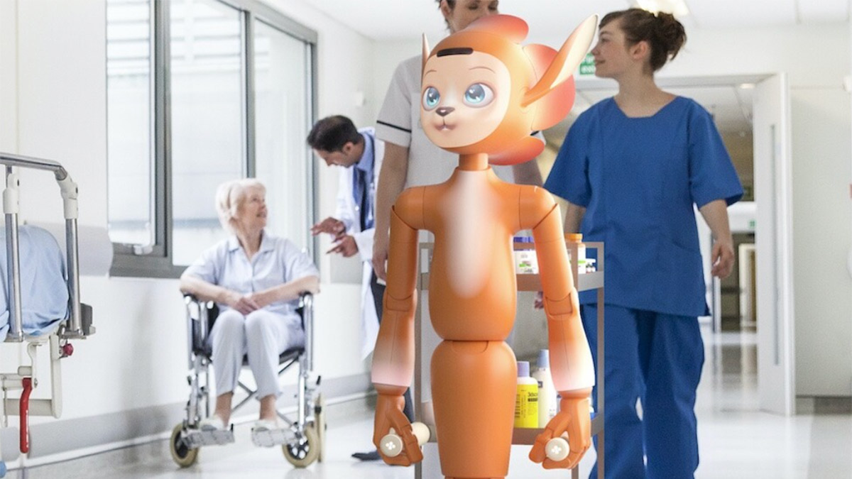 Sihirli ayna robot bebek...