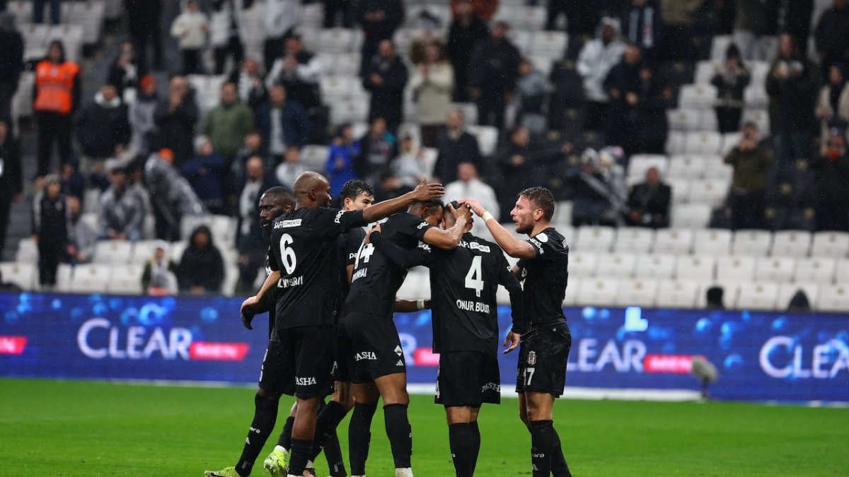 Kara Kartal yuvasında kazandı: Beşiktaş, Bodrum FK'yı 2-1 mağlup etti