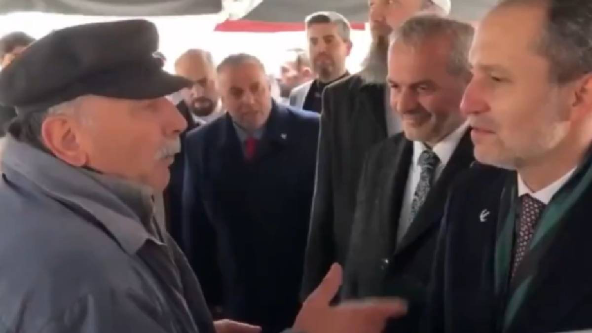 Vatandaştan Fatih Erbakan'a tepki: 'Sana hakkımı helal etmiyorum, Erdoğan’ı destekledin'