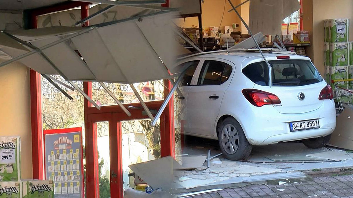 Görenler terör saldırısı zannetti, ortalık savaş alanına döndü! Sürücünün vahim hatası faciaya dönüşüyordu