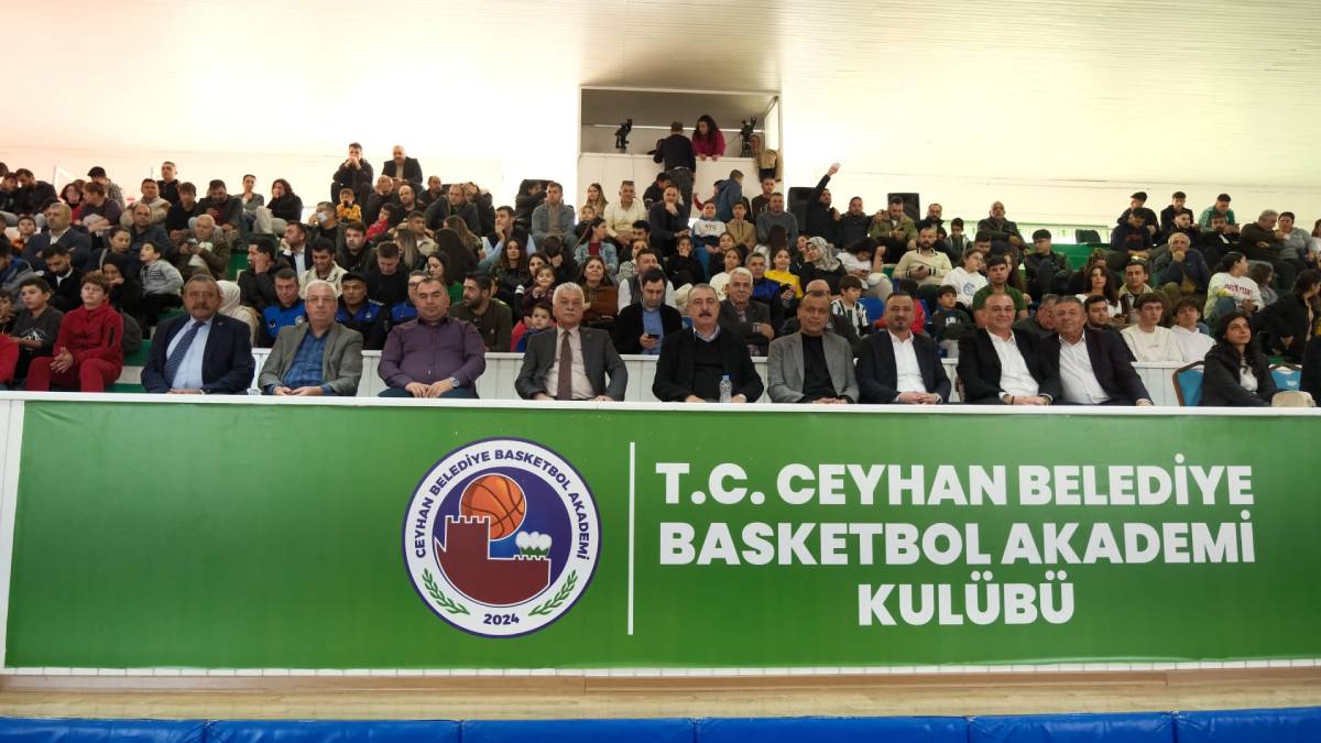 Ceyhan Belediye basketbol akademisi fırtına gibi esiyor