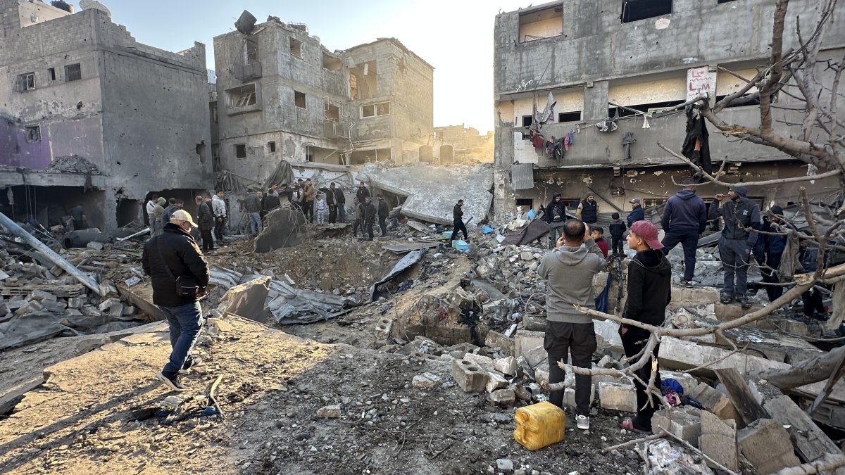 Gazze'de can kaybı 46 bin 584'e yükseldi