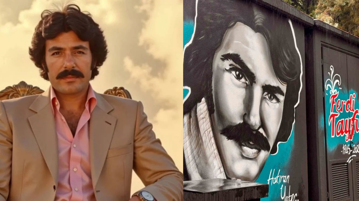 Arabeskin kralı Ferdi Tayfur anısına hatıralarda yaşatılıyor! Sokaklar onun resmiyle doldu: Balıkesirli hayranları mest oldu