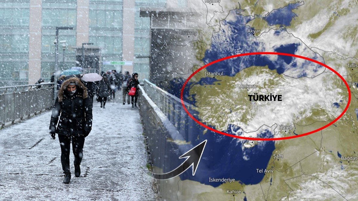 Tam 25 ile kar yağacak! Meteoroloji'den son dakika kar açıklaması: Atkıları eldivenleri hazırlayın