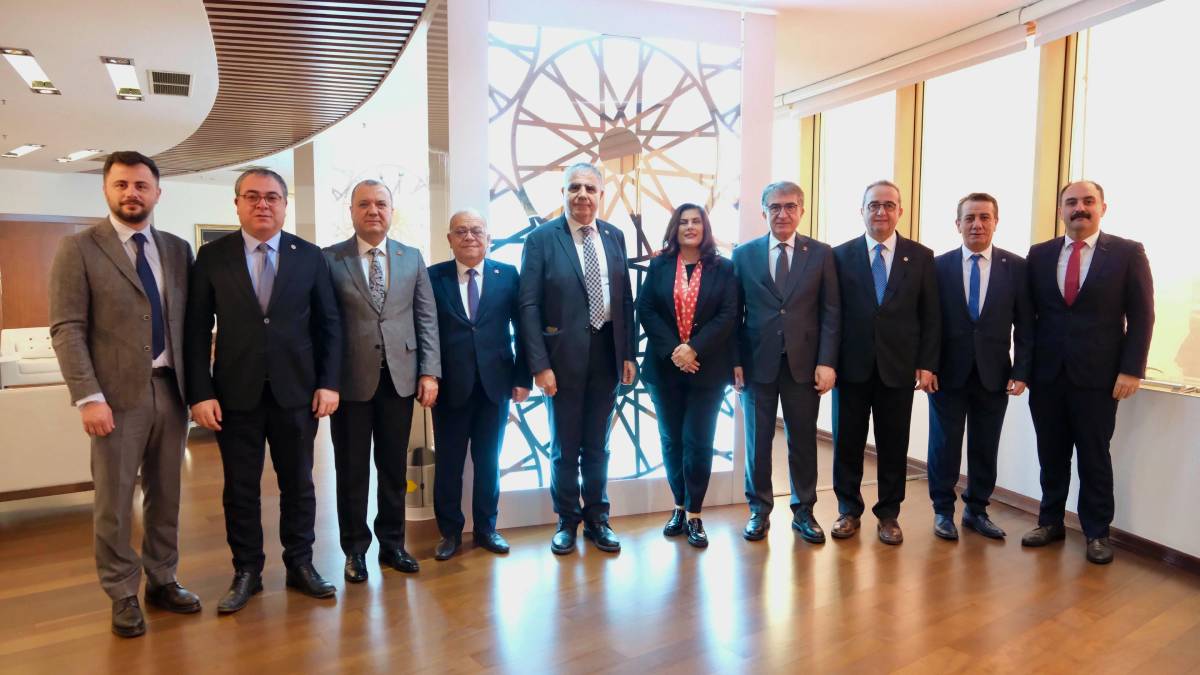 Başkan Çerçioğlu'na CHP Ekonomi Takımı'ndan ziyaret