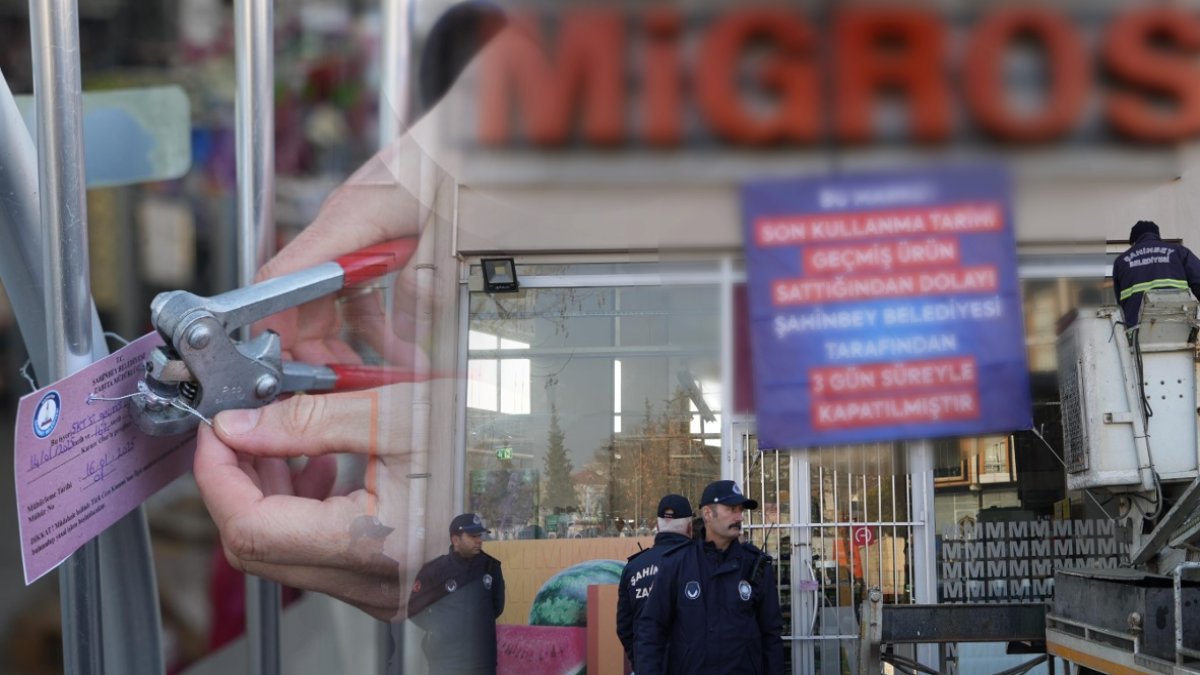 O zincir süpermarket 3 gün süreyle kapatıldı: Sebebi ise son kullanma tarihleri geçmiş ürün satışı