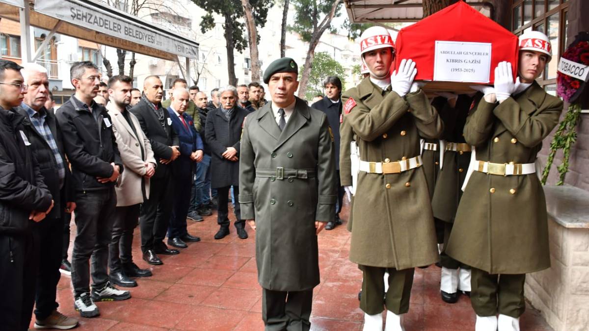 Kıbrıs Gazisi sonsuzluğa uğurlandı