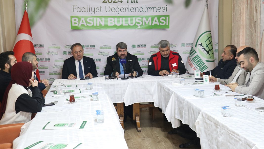 2024'ün verileri açıklandı: Umut Kervanı 336 bin aileye 140 milyon lira yardım ulaştırdı