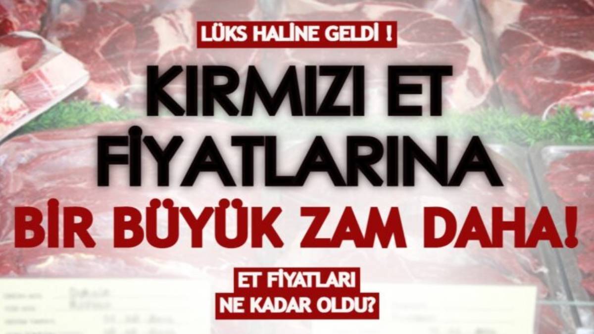 Ramazan ayında fiyatlar uçacak! Kırmızı et resmen altınla yarışıyor: Zamlı fiyatlar dudak uçuklattı