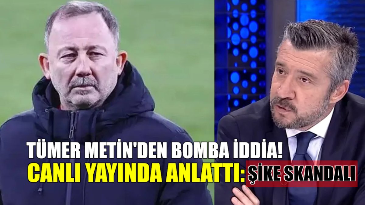 Tümer Metin yaşadığı skandalı canlı yayında anlattı: Sergen Yalçın'la ilgili bomba şike iddiası