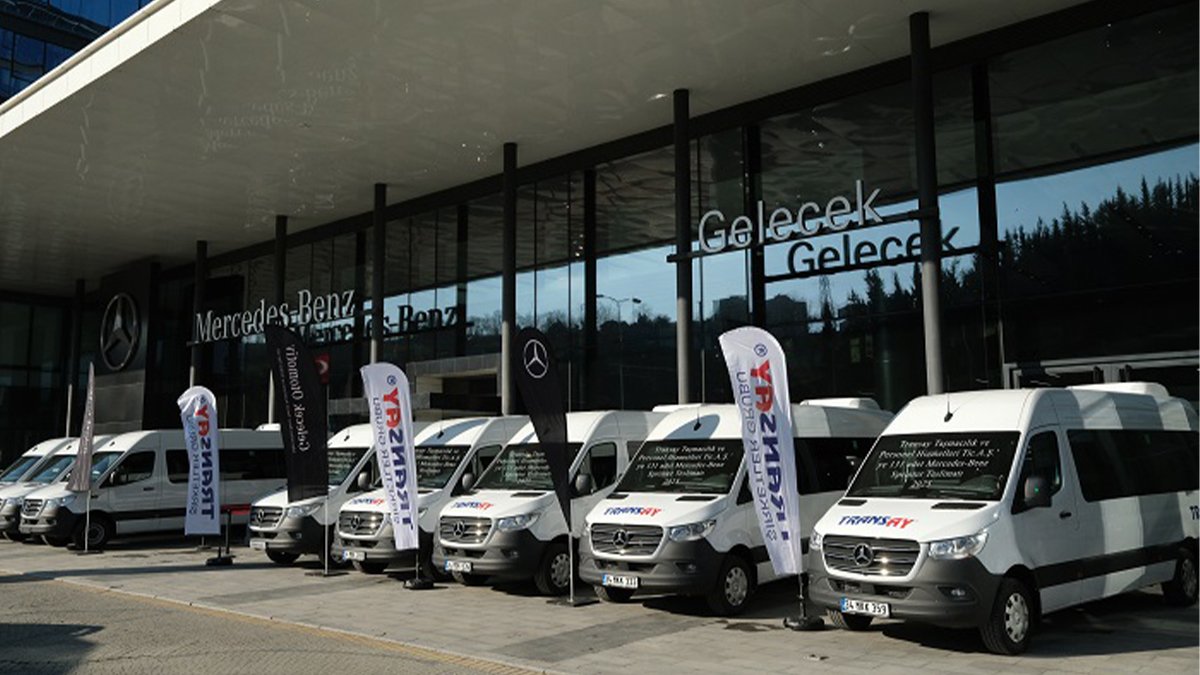 Mercedes-Benz’den Transay Taşımacılık’a 131 Adet Mercedes-Benz Sprinter Teslimatı
