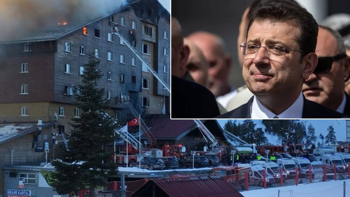 İmamoğlu'ndan Kartalkaya'daki otel yangınına ilişkin taziye mesajı