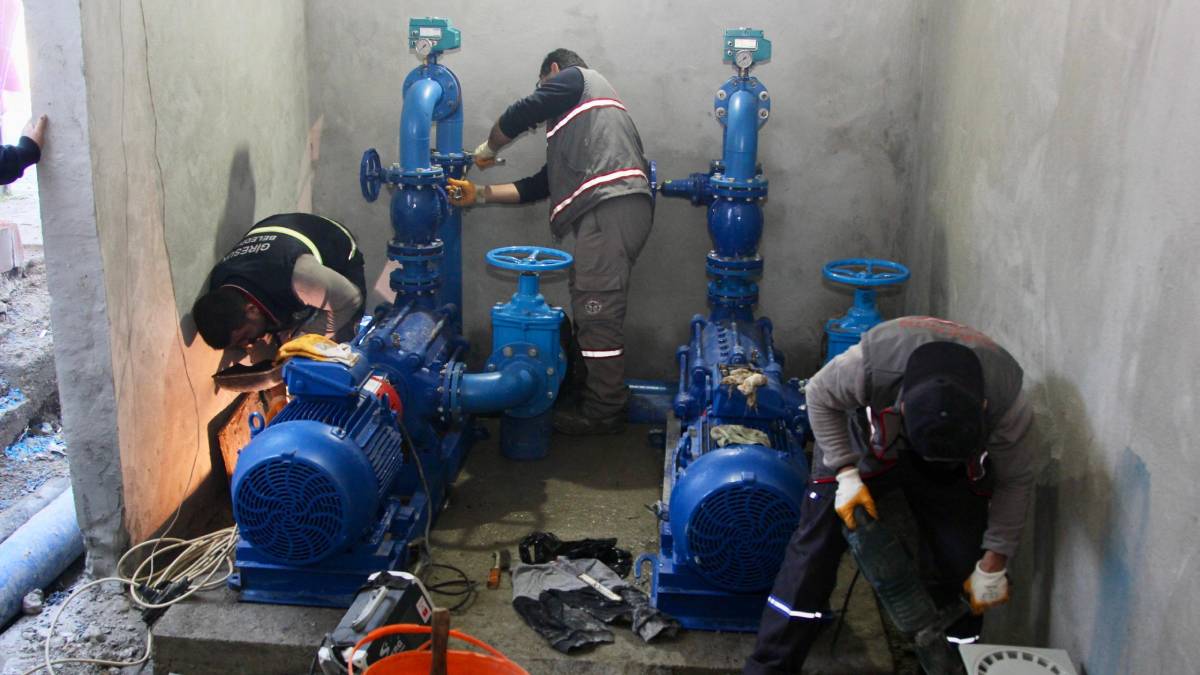 Belediye içme suyu projelerinde hız kesmiyor