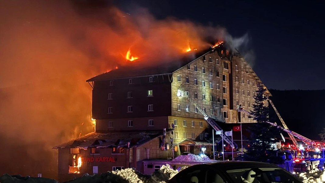 Dünyadan Kartalkaya için taziye mesajları