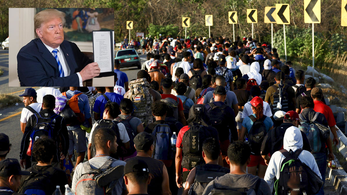 Trump, göreve başlar başlamaz devreye soktu...  ABD'de göçmenlere ve yabancılara sıkı inceleme geldi