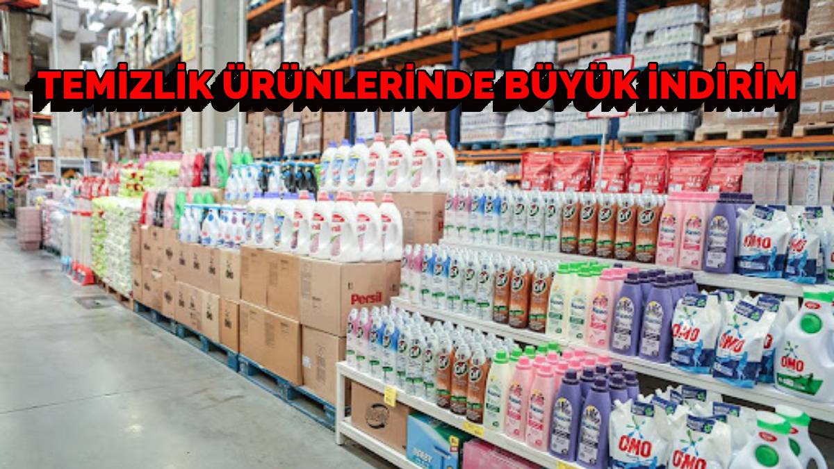 Temizlik hastalarını bayram ettiren indirim! Temizlik ürünler fiyatlar dibe vurdu: Herkes soluğu markette alacak