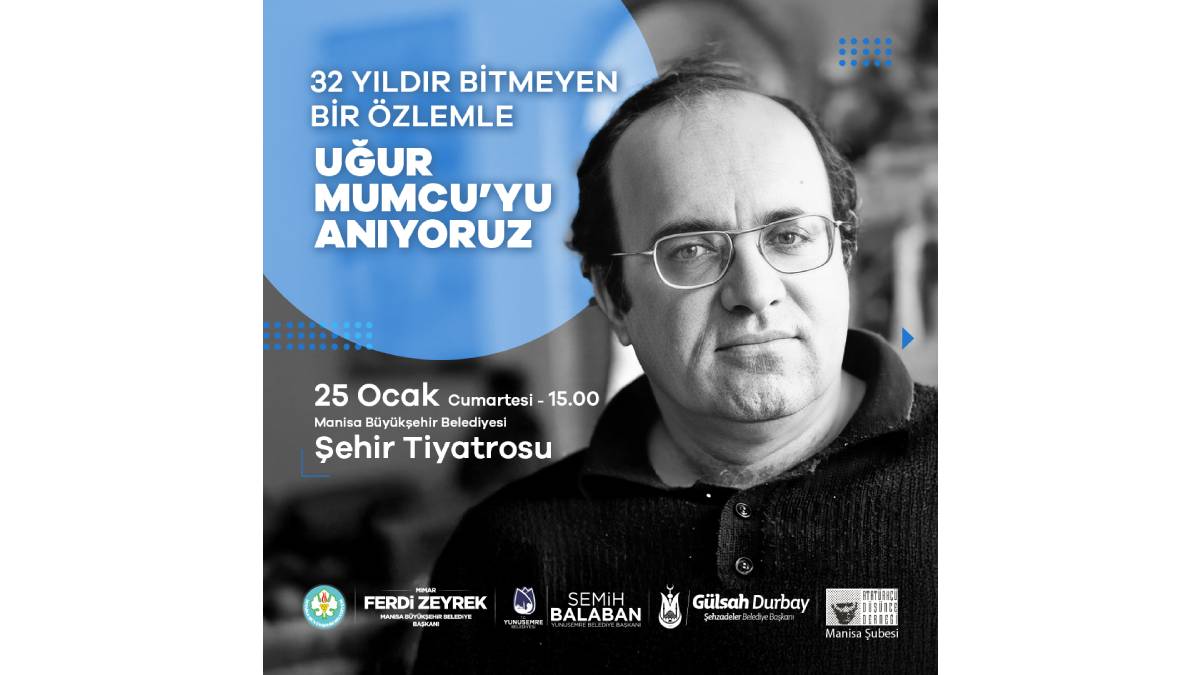 Şehir Tiyatrosu Sahnesi’ne Uğur Mumcu ismi verilecek