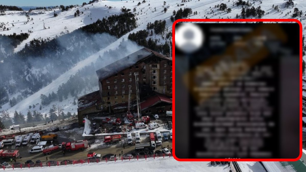 Grand Kartal Otel'in ortağından şok eden sosyal medya paylaşımı! Tepki yağınca apar topar hesabını kapattı