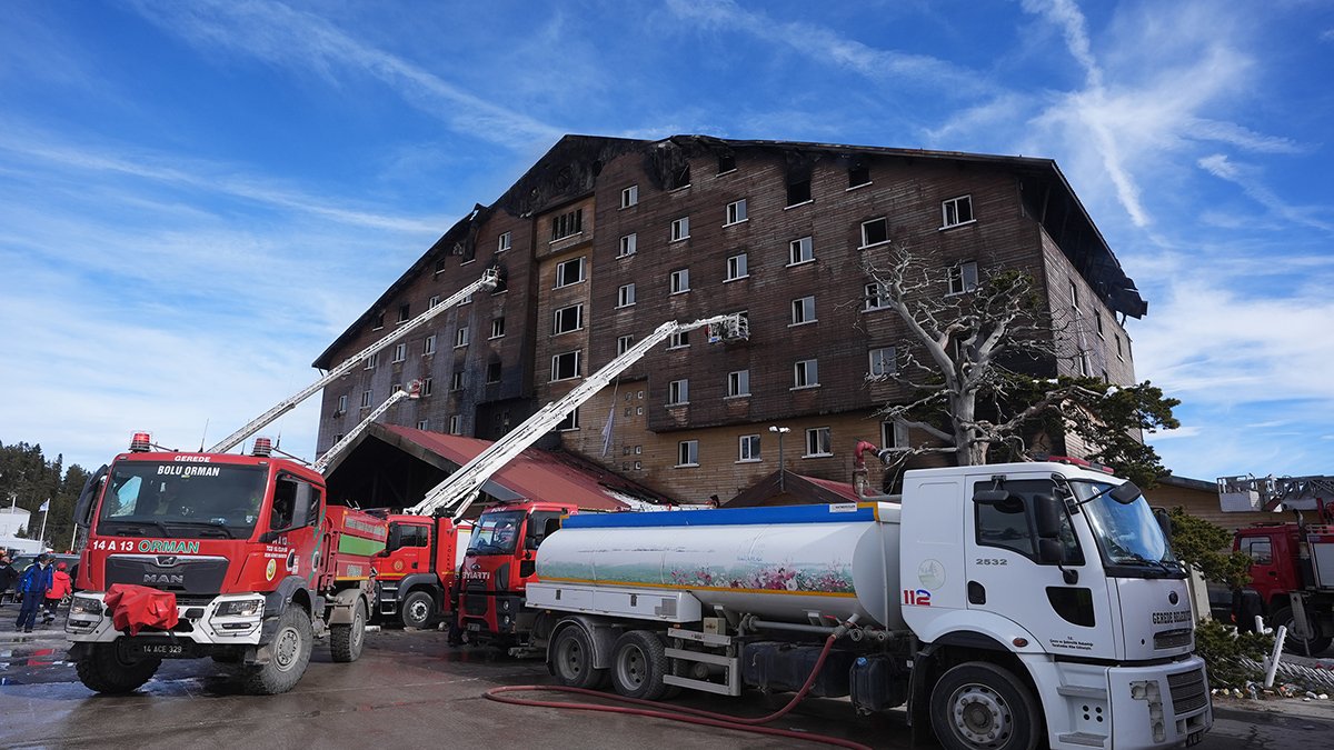 Kartalkaya’da 78 can alan yangının itfaiye raporu tamamlandı: İlk müdahale 54 dakika sonra