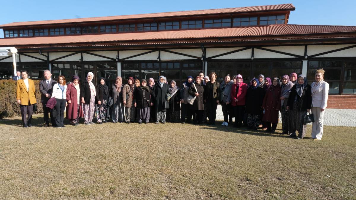 Sarıcakayalı kadınlar Eskişehir’de