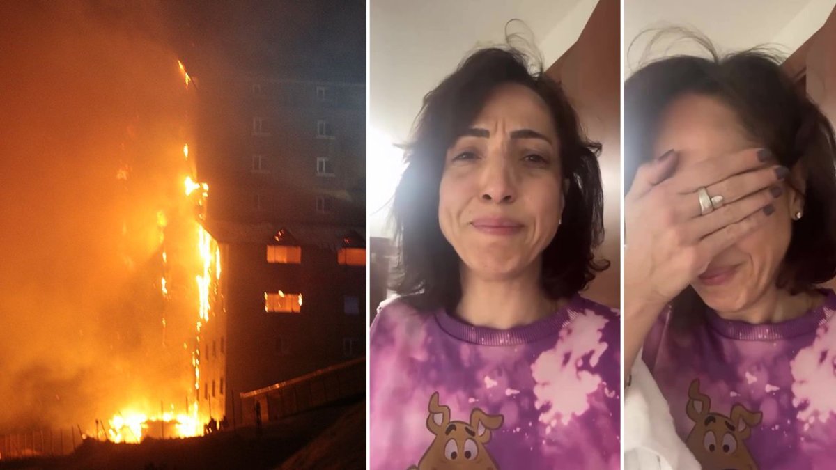 Kardeşi Özüm'ü kaybeden Müge Karataşlı, yangın anında çektiği videoyu paylaştı: Ölmek üzereyiz