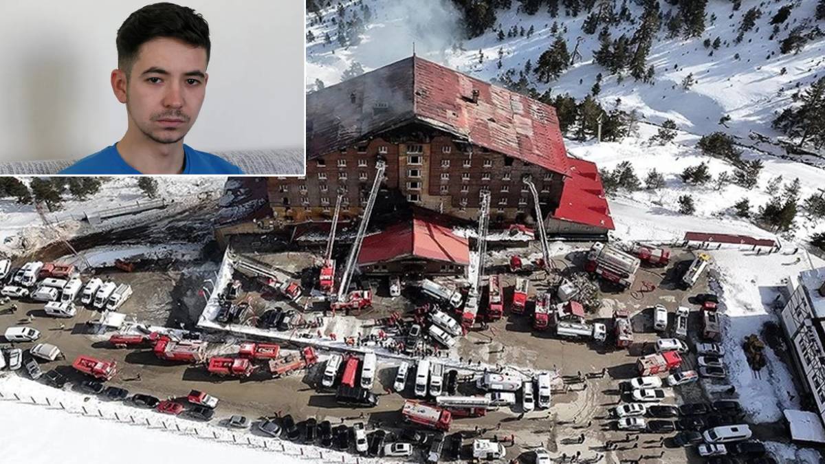 Kartalkaya faciasından kurtulan aşçı konuştu: 'Otelin yangın merdivenlerinin kapısı tahtaydı'