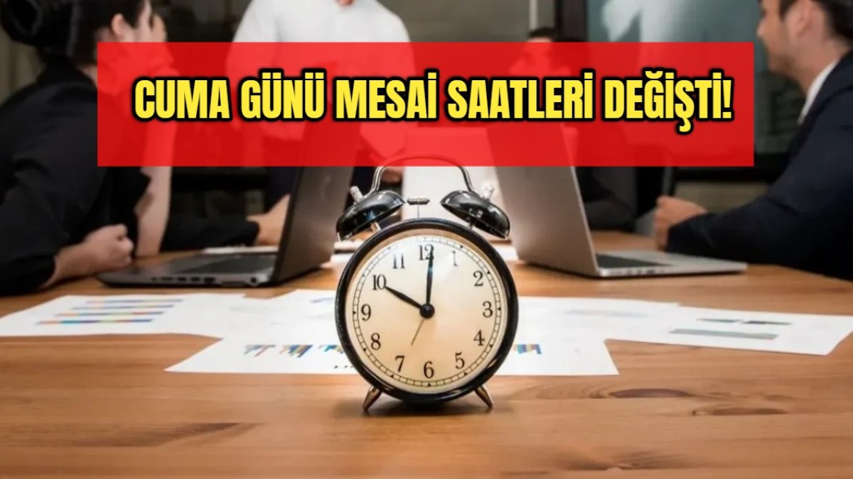 Devlet memurlarına müjde! Cuma günleri mesai saati değişti: İstanbul Valiliği resmi olarak duyurdu