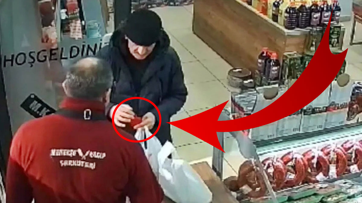 Kasap alışverişini altınla ödedi: Kuyumcuya gidince şoke oldu! Dolandırıcılık anları kamerada