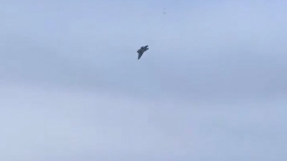 F-35 savaş uçağı düştü: O anlar saniye saniye kaydedildi