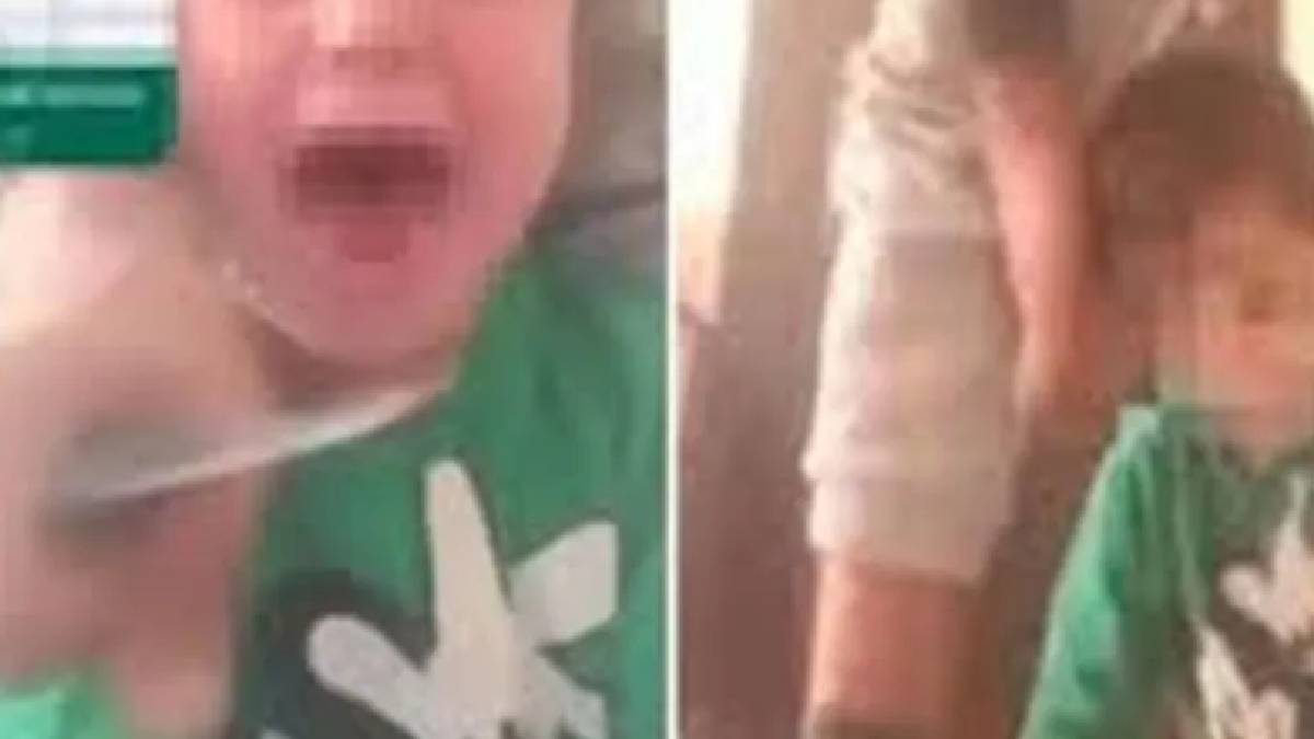 Çocuğunun boğazına bıçak dayayan babaya tahliye