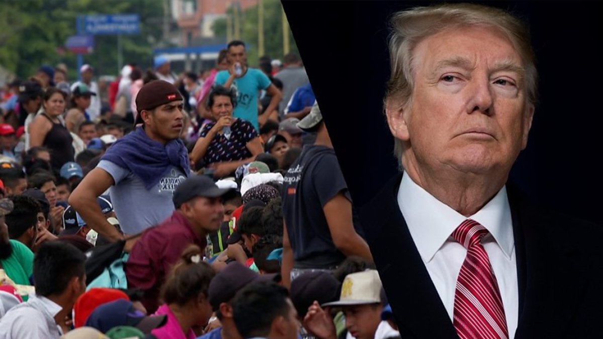 Trump: Yasadışı göçmenleri sınır dışı etme sürecindeyiz