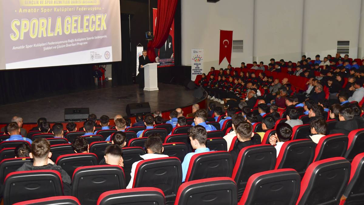 Ankara Amatör Spor Kulüpleri şiddete “hayır” dedi