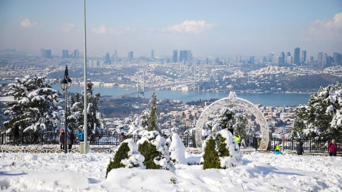 İstanbul'a kar geliyor: Sıcaklık 6 ila 12 derece düşecek