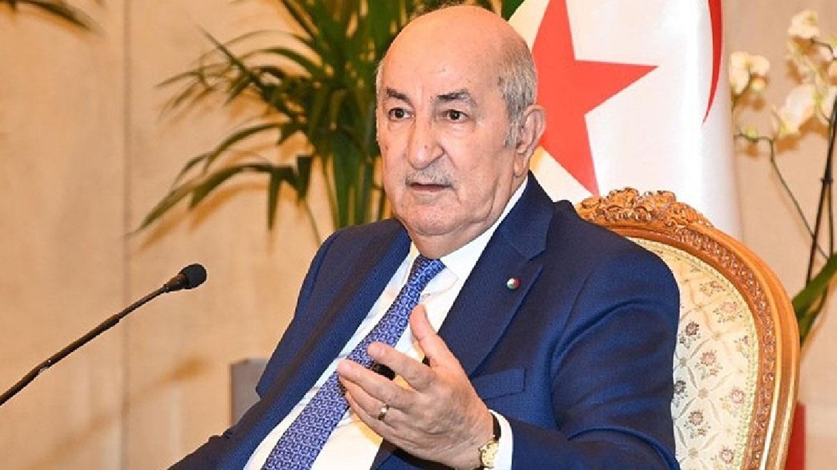 Cezayir lideri Tebbun’dan İsrail’le normalleşme şartı: Önce Filistin Devleti’nin kurulması gerek