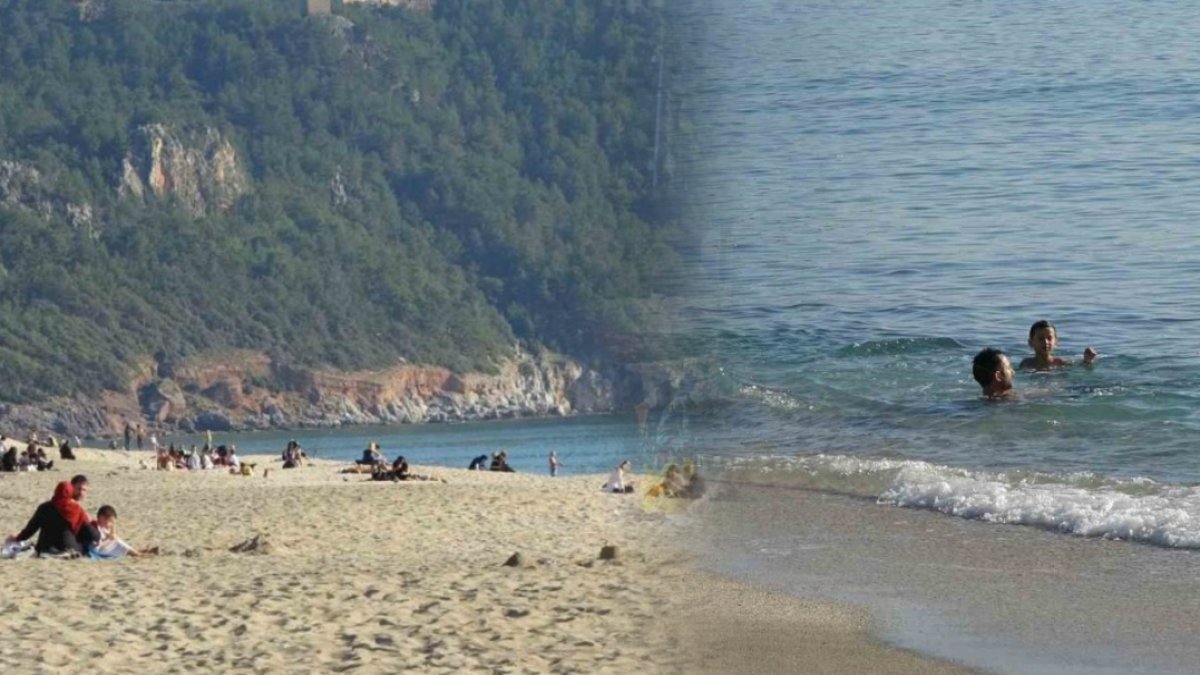 İstanbul'a kutup girdabı uyarısı, Antalya'ya ise yaz tadında gün! Vatandaşlar plajlara akın etti