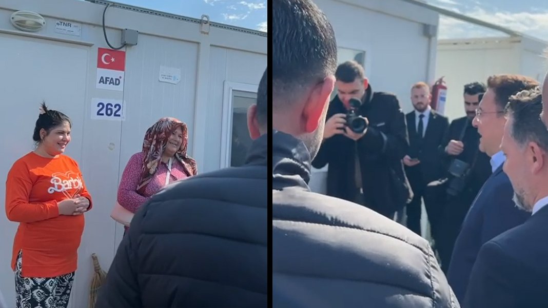 Babacan deprem bölgesinde: İnşallah Cumhurbaşkanımız olursun, arkandayız