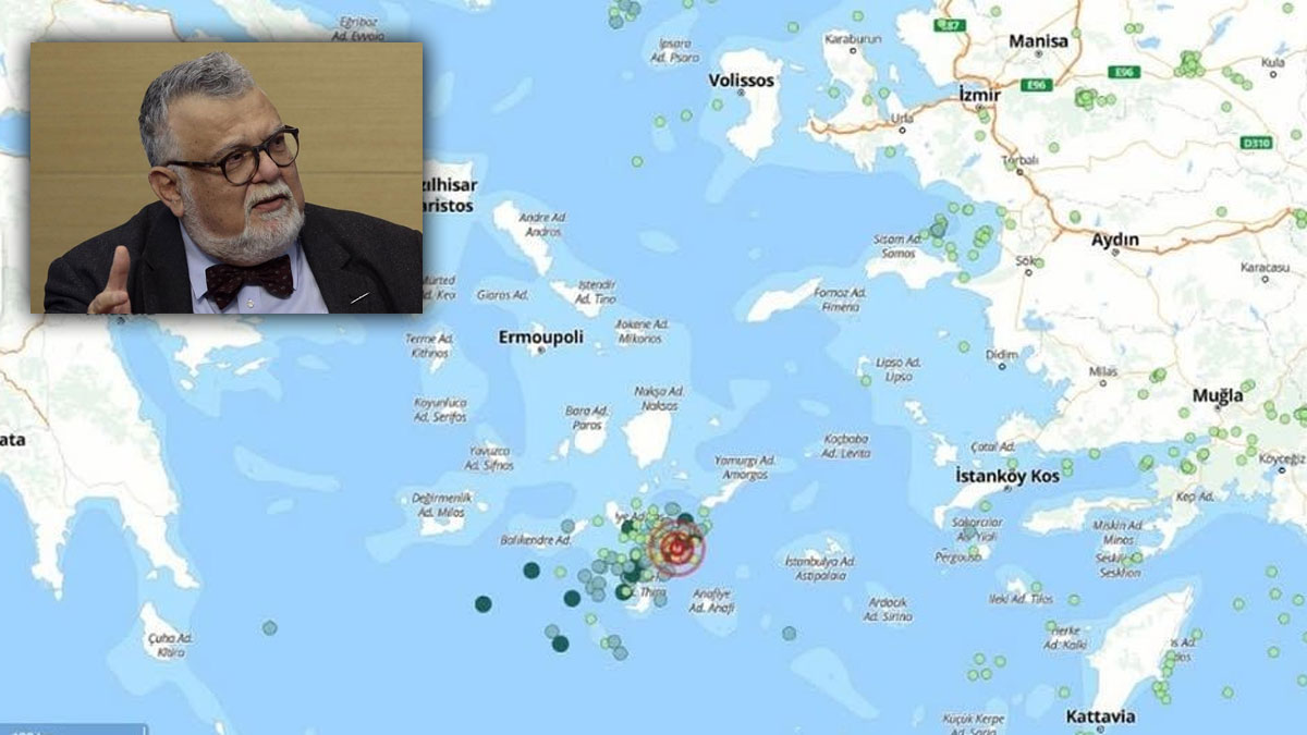 Ege’deki yanardağ için Prof. Dr. Şengör’den uyarı: 'Patlarsa hepimize Allah’a ısmarladık'