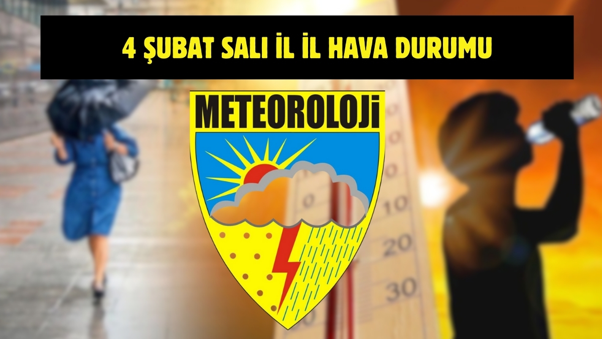 Meteoroloji’den yeni uyarı geldi! Tüm Türkiye’yi yakından ilgilendiriyor: İşte 3 Şubat il il hava durumu