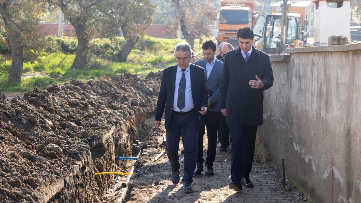 İZSU’dan Aliağa’da yatırım atağı