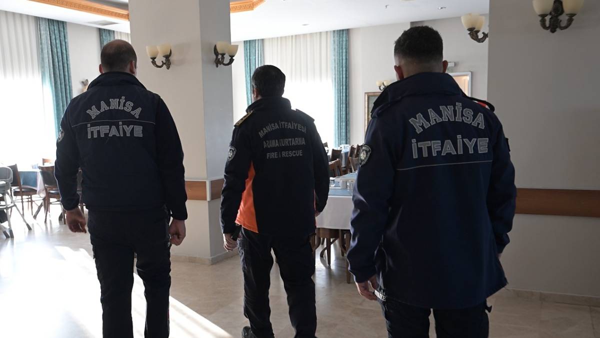 Manisa’da yangın güvenliği için denetimler devam ediyor