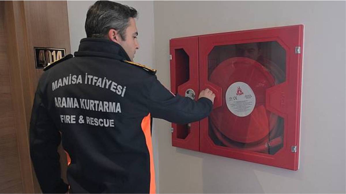 Manisa’da yangın güvenliği için denetimler devam ediyor