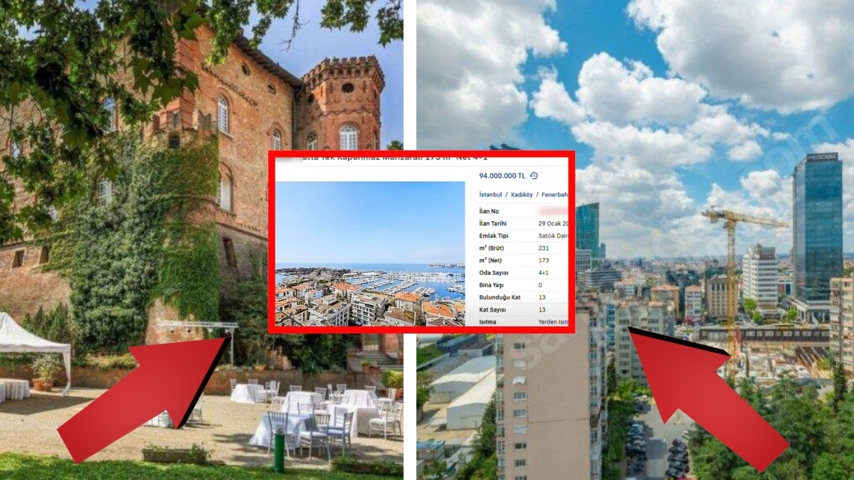 Emlak piyasasında akıl almaz dönüşüm! İstanbul'da 3+1 ev, İtalya’da şato fiyatlarını resmen solladı