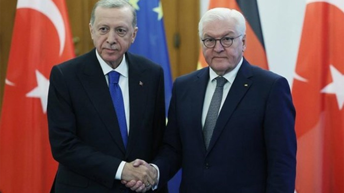 Erdoğan, Almanya Cumhurbaşkanı ile görüşecek